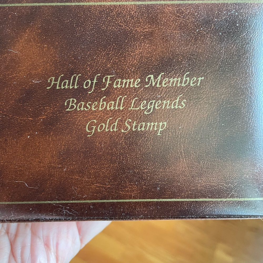 Baseball Legends Gold Stamp Case